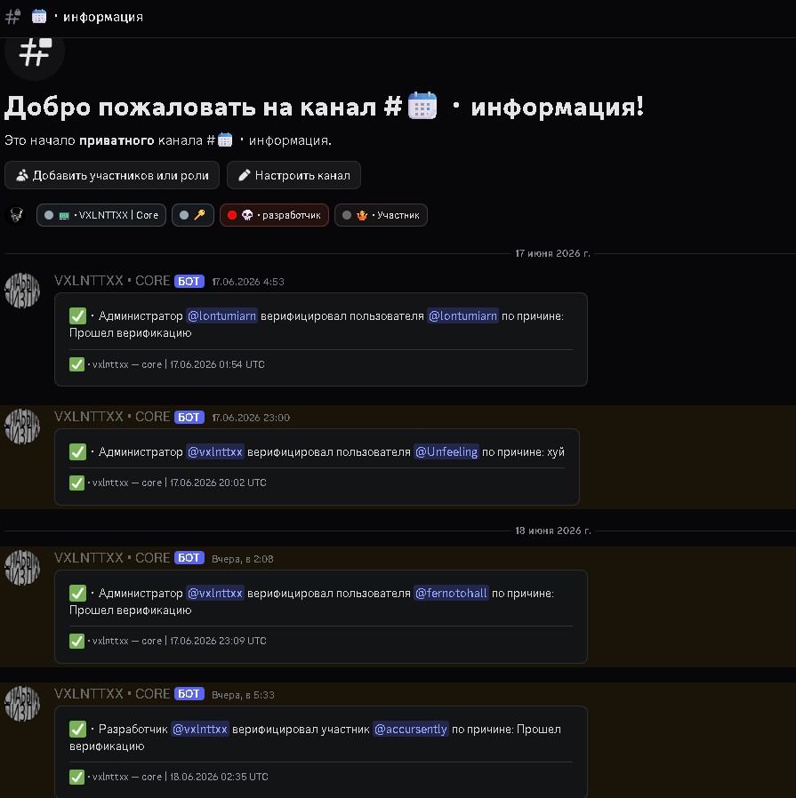 Discord — верификация